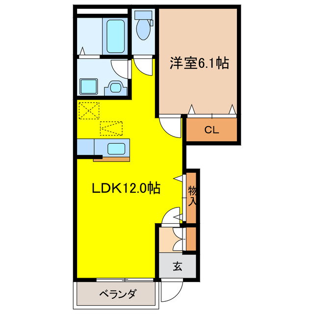 岐阜県大垣市青柳町１ 美濃青柳駅 1LDK アパート 賃貸物件詳細