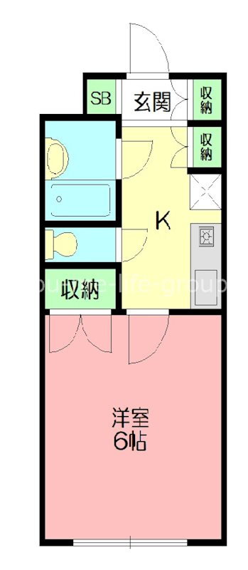 レジデンス・デ・パピロン 1階 1K 賃貸物件詳細