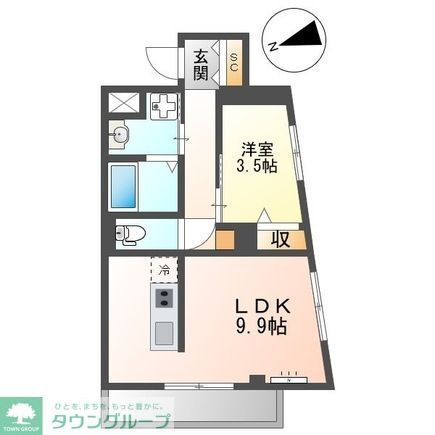Ｐｏｒｔｅ　Ｂｏｎｈｅｕｒ　～ポルテ　ボヌール～ 3階 1LDK 賃貸物件詳細