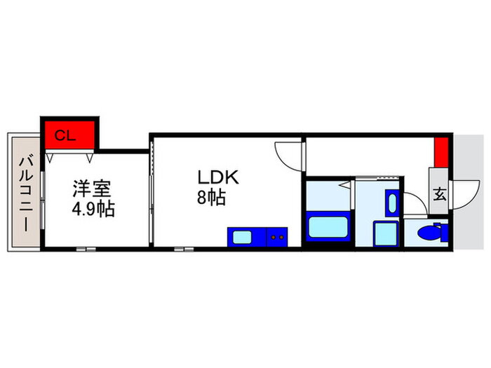大阪府豊中市宝山町 岡町駅 1LDK アパート 賃貸物件詳細