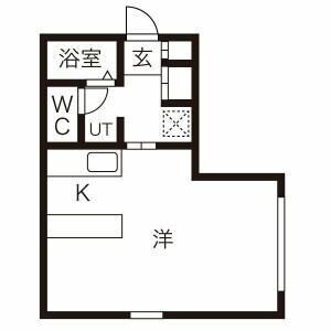北海道札幌市豊平区美園一条３ 白石駅 1K マンション 賃貸物件詳細