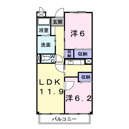 大阪府三島郡島本町広瀬３ 水無瀬駅 2LDK マンション 賃貸物件詳細
