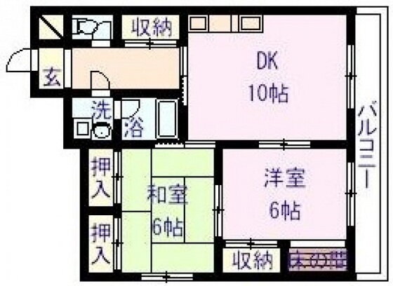 岡山県岡山市北区伊島町２ 法界院駅 2DK マンション 賃貸物件詳細