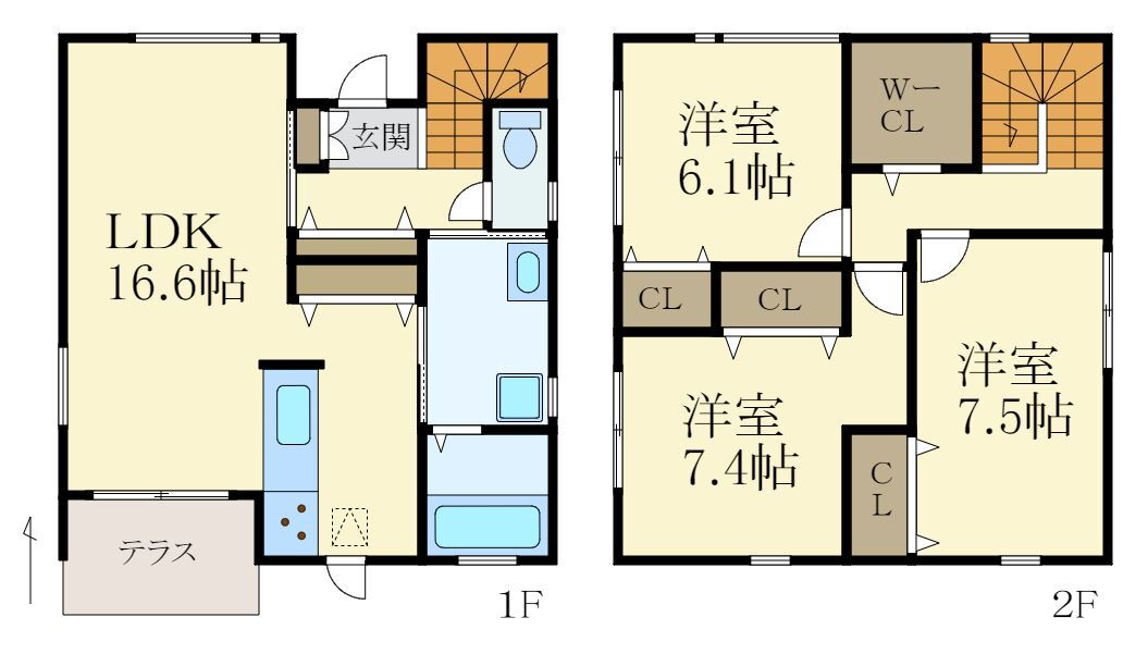 Ｃｕｂｅ７　Ｄ棟 3LDK 賃貸物件詳細