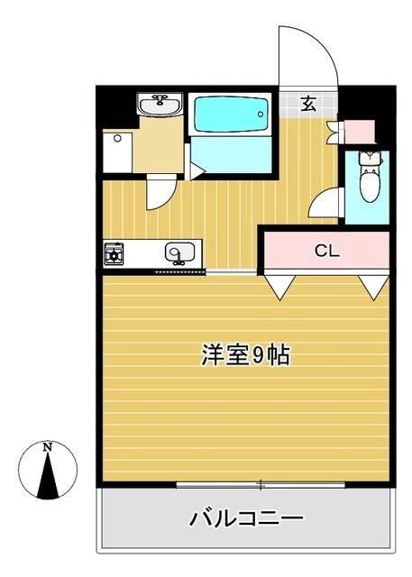 埼玉県草加市高砂２ 草加駅 1K マンション 賃貸物件詳細