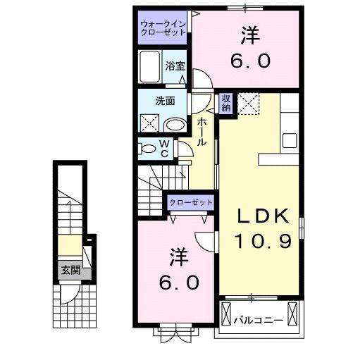 滋賀県大津市千町１ 石山駅 2LDK アパート 賃貸物件詳細