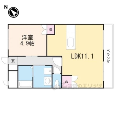 滋賀県甲賀市甲南町寺庄 寺庄駅 1LDK アパート 賃貸物件詳細
