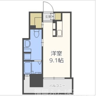 福岡県福岡市中央区今泉１ 西鉄福岡（天神）駅 ワンルーム マンション 賃貸物件詳細