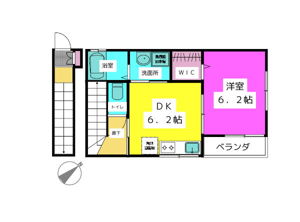 東京都あきる野市引田 武蔵引田駅 1DK アパート 賃貸物件詳細