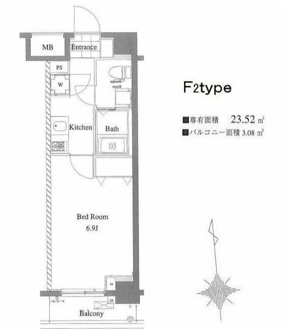 東京都荒川区東日暮里３ 三河島駅 1K マンション 賃貸物件詳細