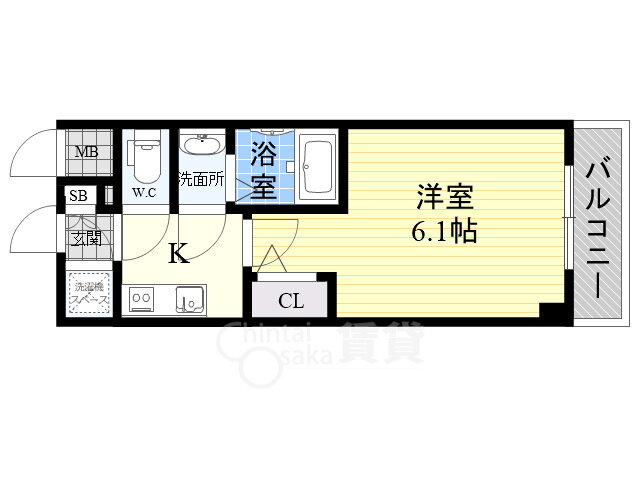 大阪府大阪市淀川区十三東３ 十三駅 1K マンション 賃貸物件詳細
