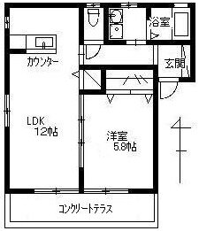 スターブル 1階 1LDK 賃貸物件詳細