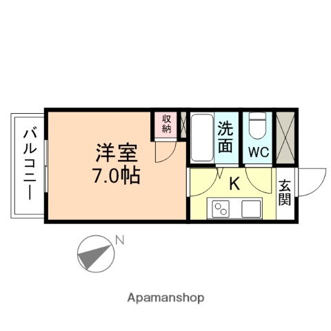 富山県富山市五福 富山大学前駅 1K マンション 賃貸物件詳細