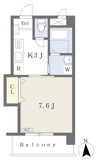 愛媛県松山市高砂町２ 高砂町駅 1K マンション 賃貸物件詳細