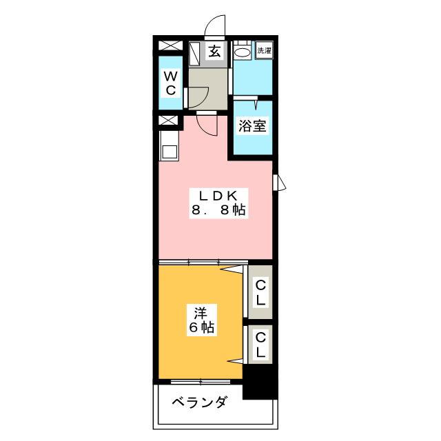 愛知県名古屋市中区橘１ 上前津駅 1LDK マンション 賃貸物件詳細