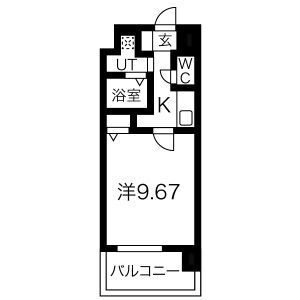 愛知県名古屋市天白区古川町 野並駅 1K マンション 賃貸物件詳細