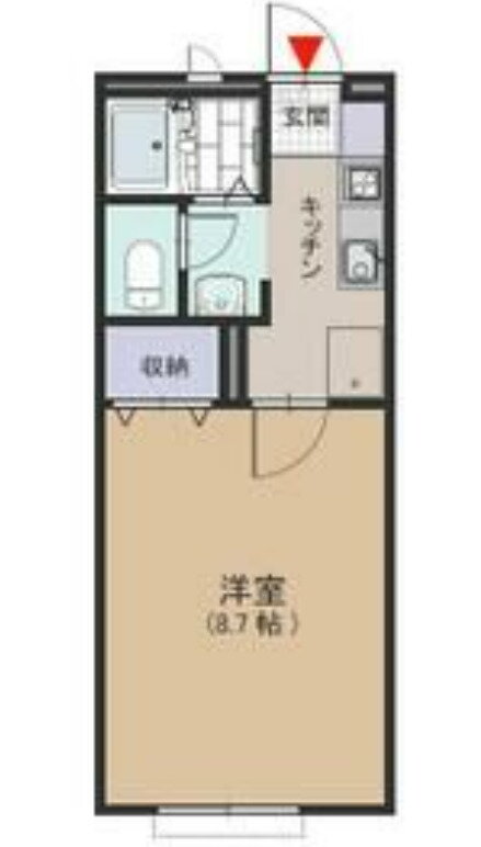 大阪府東大阪市西堤本通西３ 高井田駅 1K アパート 賃貸物件詳細