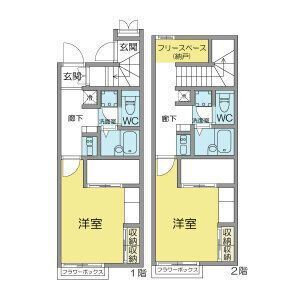 メゾン・テル・フロンタール 2階 1K 賃貸物件詳細