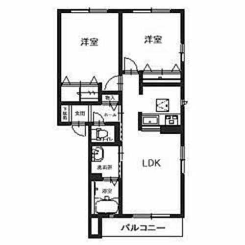 大阪府泉佐野市上瓦屋 井原里駅 2LDK アパート 賃貸物件詳細