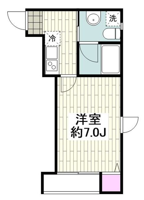 神奈川県横浜市神奈川区松本町２ 反町駅 1K マンション 賃貸物件詳細