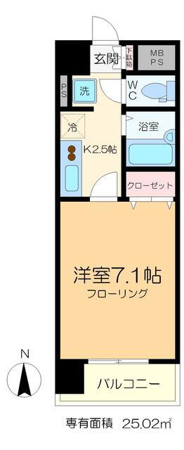 東京都江東区亀戸１ 亀戸駅 1K マンション 賃貸物件詳細