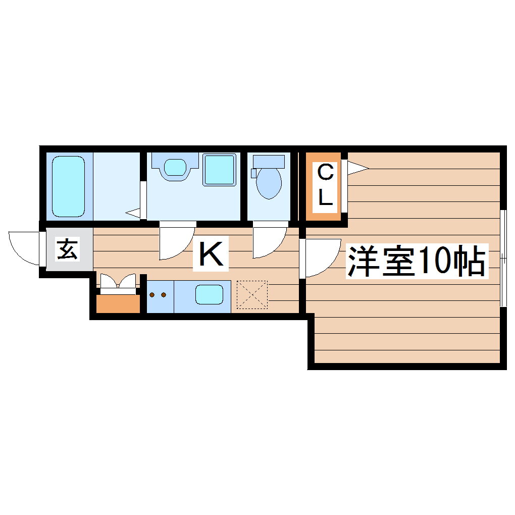 宮城県仙台市太白区富沢３ 富沢駅 1K アパート 賃貸物件詳細