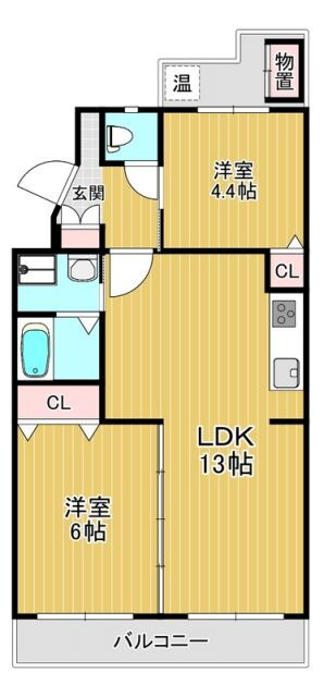 福岡県福岡市博多区東比恵３ 東比恵駅 2LDK マンション 賃貸物件詳細