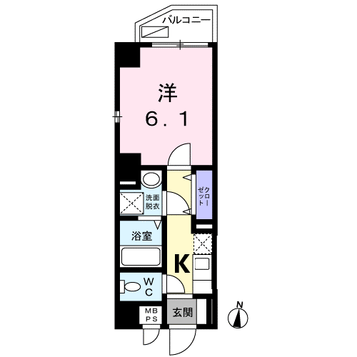 東京都目黒区大橋２ 神泉駅 1K マンション 賃貸物件詳細