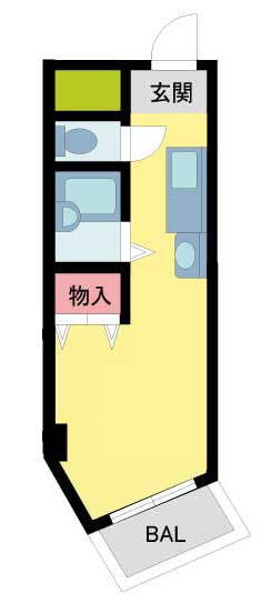 兵庫県西宮市鳴尾町３ 鳴尾・武庫川女子大前駅 1K マンション 賃貸物件詳細
