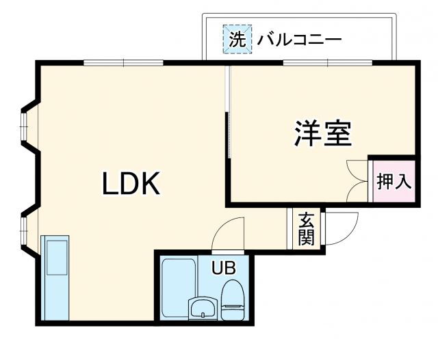 岐阜県岐阜市一日市場２ 西岐阜駅 1LDK マンション 賃貸物件詳細