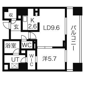 北海道札幌市中央区南二条西９ 西１１丁目駅 1LDK マンション 賃貸物件詳細