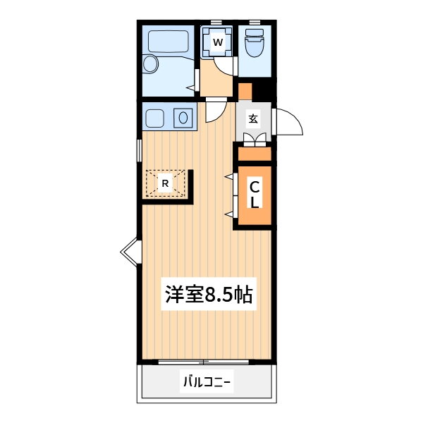 神奈川県横浜市神奈川区栗田谷 三ツ沢下町駅 ワンルーム アパート 賃貸物件詳細