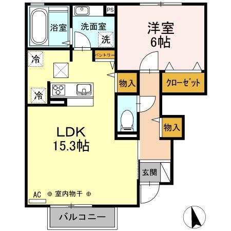 東京都八王子市館町 めじろ台駅 1LDK アパート 賃貸物件詳細