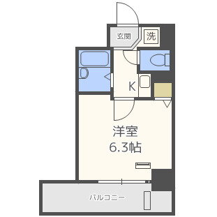 大阪府大阪市中央区上町１ 谷町六丁目駅 1K マンション 賃貸物件詳細