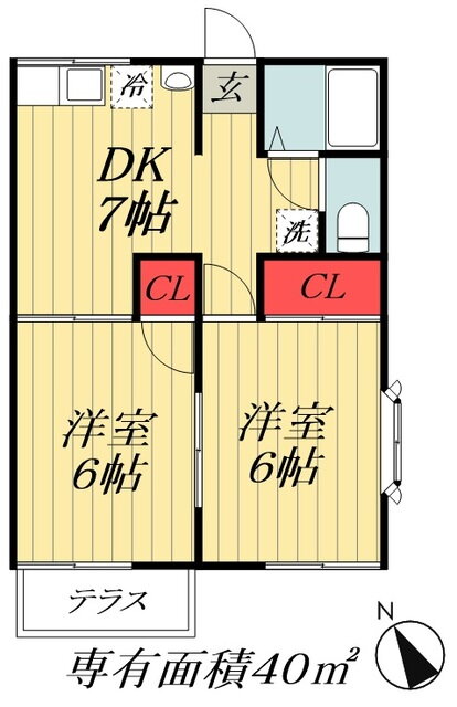 千葉県浦安市堀江３ 浦安駅 2DK アパート 賃貸物件詳細