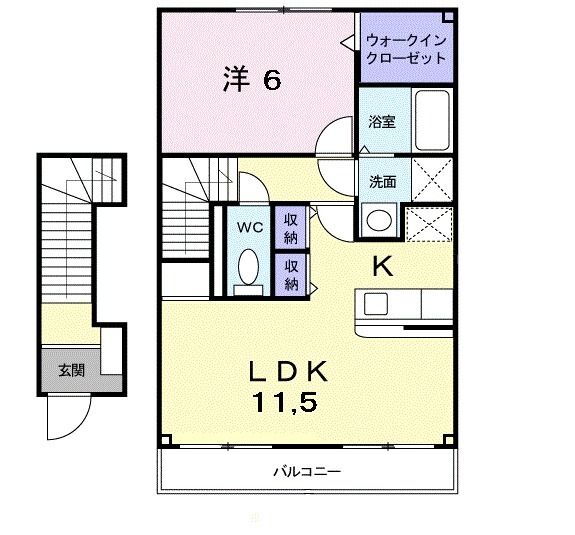 香川県丸亀市土器町北１ 宇多津駅 1LDK アパート 賃貸物件詳細