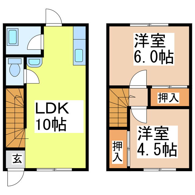 ジュネスワコー 2LDK 賃貸物件詳細