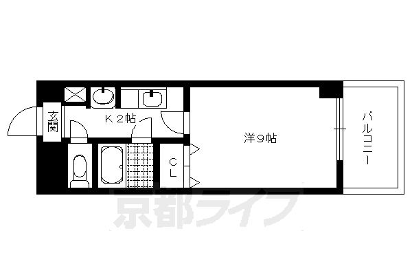 京都府京都市上京区元中之町 今出川駅 1K マンション 賃貸物件詳細