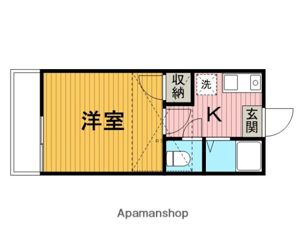 東京都町田市大蔵町 鶴川駅 1K アパート 賃貸物件詳細