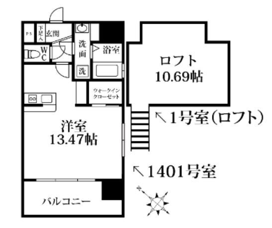 福岡県福岡市博多区中呉服町 呉服町駅 ワンルーム マンション 賃貸物件詳細