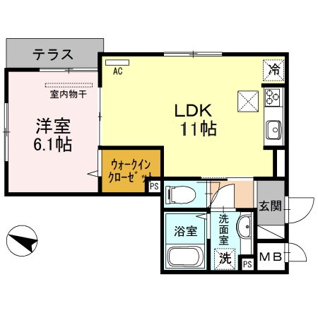 兵庫県神戸市灘区高羽町５ 六甲駅 1LDK アパート 賃貸物件詳細