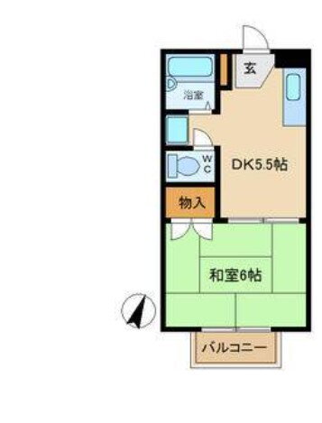兵庫県姫路市北条梅原町 姫路駅 1DK アパート 賃貸物件詳細