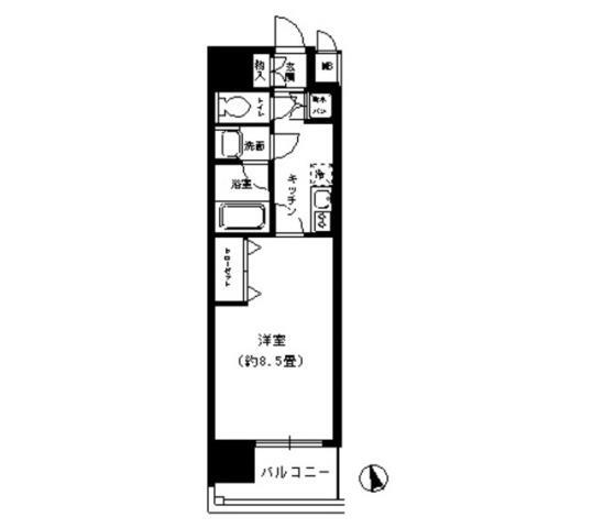 大阪府吹田市垂水町３ 江坂駅 1K マンション 賃貸物件詳細