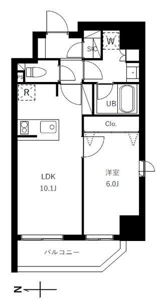 東京都台東区三筋１ 新御徒町駅 1LDK マンション 賃貸物件詳細