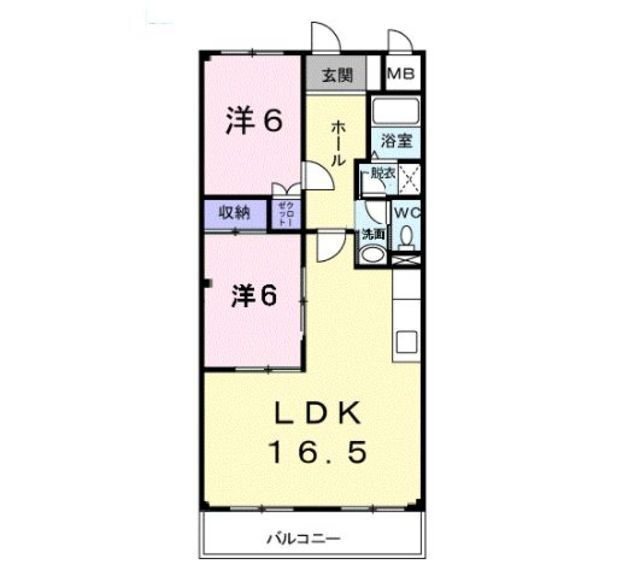 神奈川県横浜市神奈川区羽沢町 横浜駅 2LDK アパート 賃貸物件詳細
