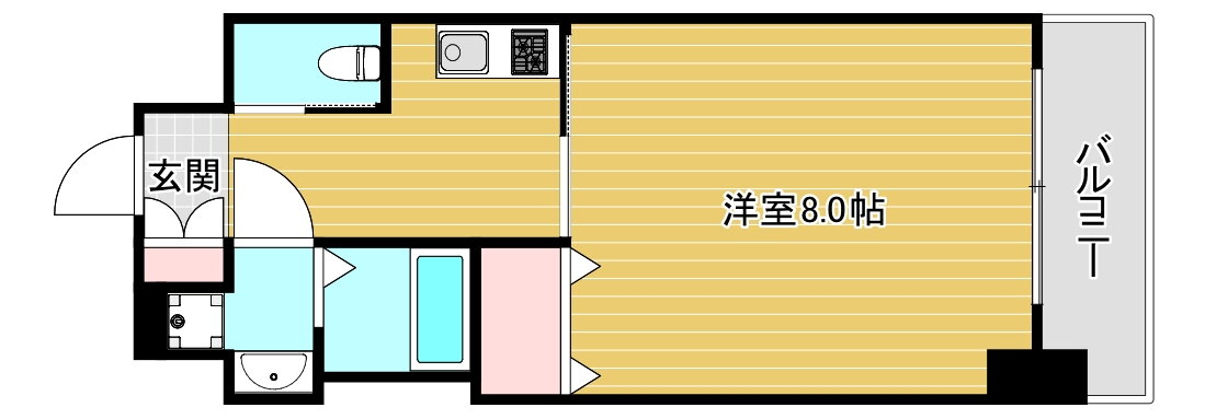 大阪府大阪市港区夕凪２ 朝潮橋駅 1K マンション 賃貸物件詳細