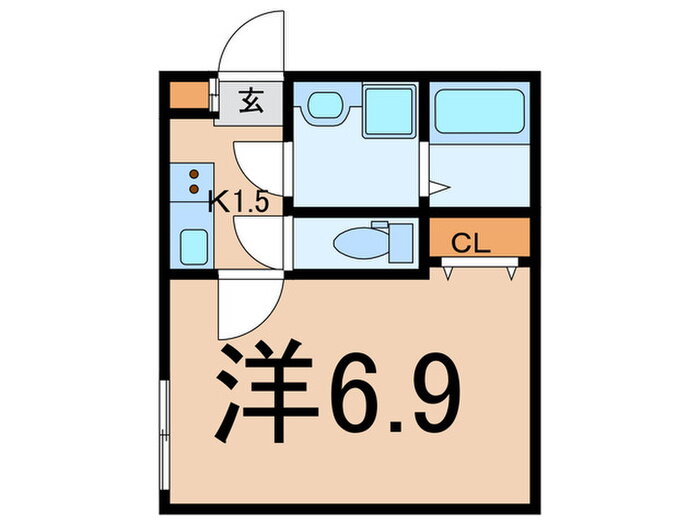 神奈川県横浜市緑区白山１ 鴨居駅 1K アパート 賃貸物件詳細