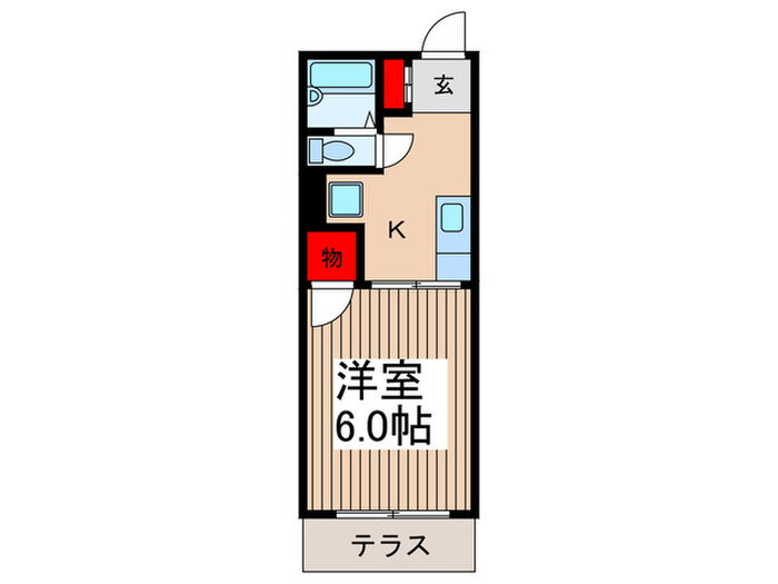 埼玉県川口市東川口６ 東川口駅 1K アパート 賃貸物件詳細