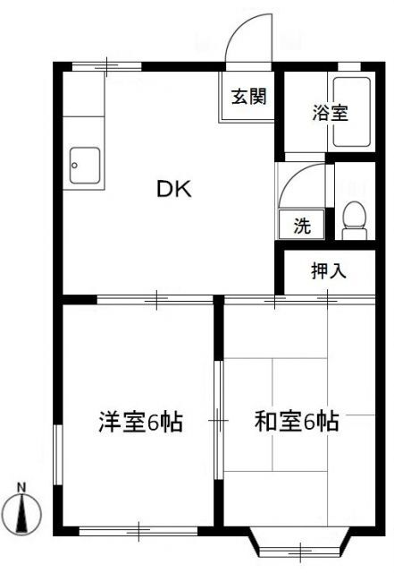 神奈川県横浜市瀬谷区上瀬谷町 瀬谷駅 2DK アパート 賃貸物件詳細