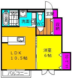静岡県浜松市中央区三方原町 浜松駅 1LDK アパート 賃貸物件詳細